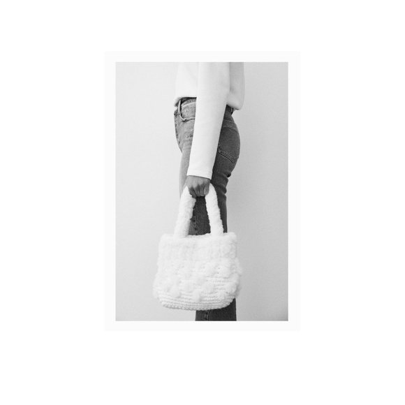 ZARA CROCHET MINI SHOPPER - Picture 2 of 11